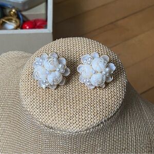 Antique Shell Earrings